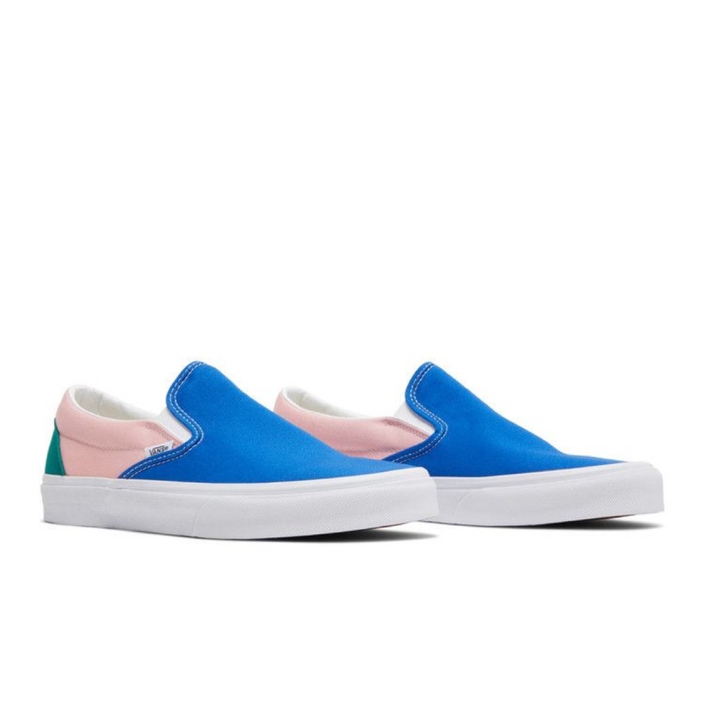 Vans Classic Slip-On "Retro Court" Multicolor VN0A33TB9EJ Size 8.5 NEW